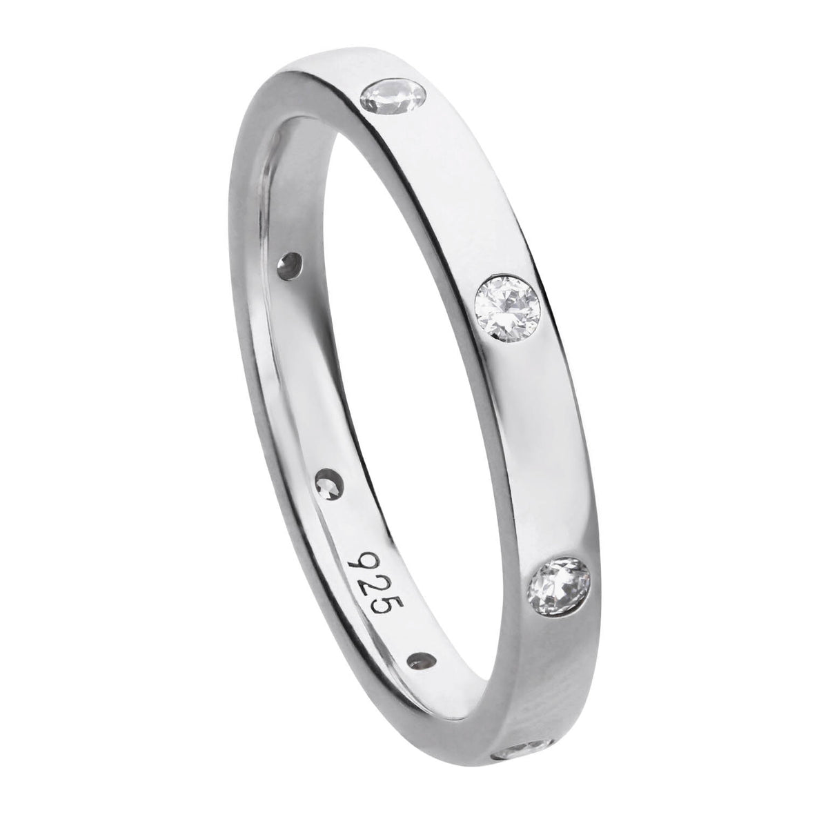 Station Set Band Ring