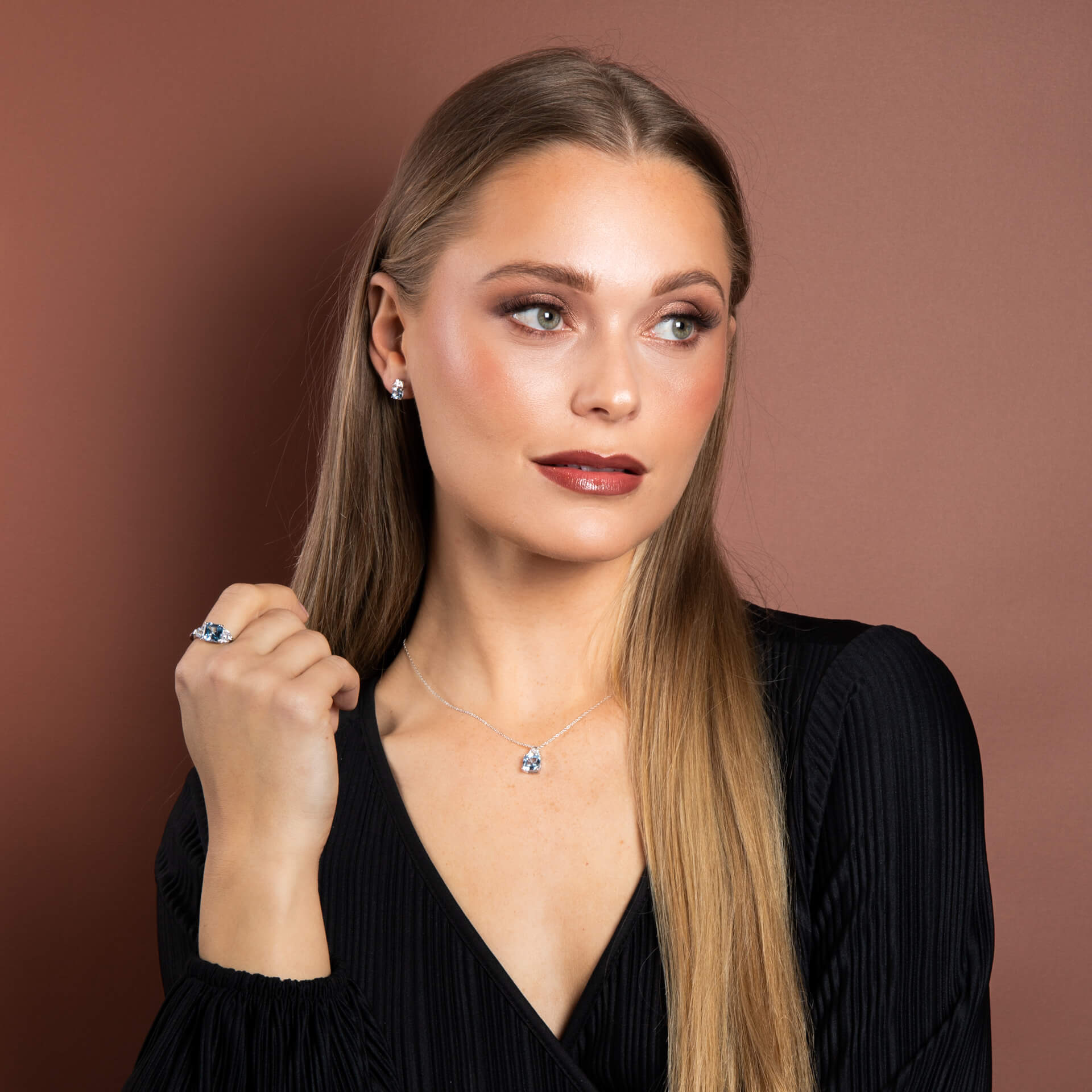 Square Cut Necklace