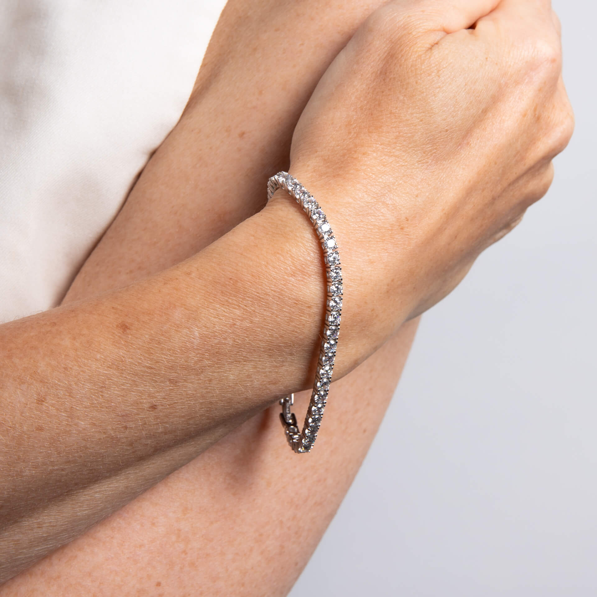 Claw Set Tennis Bracelet