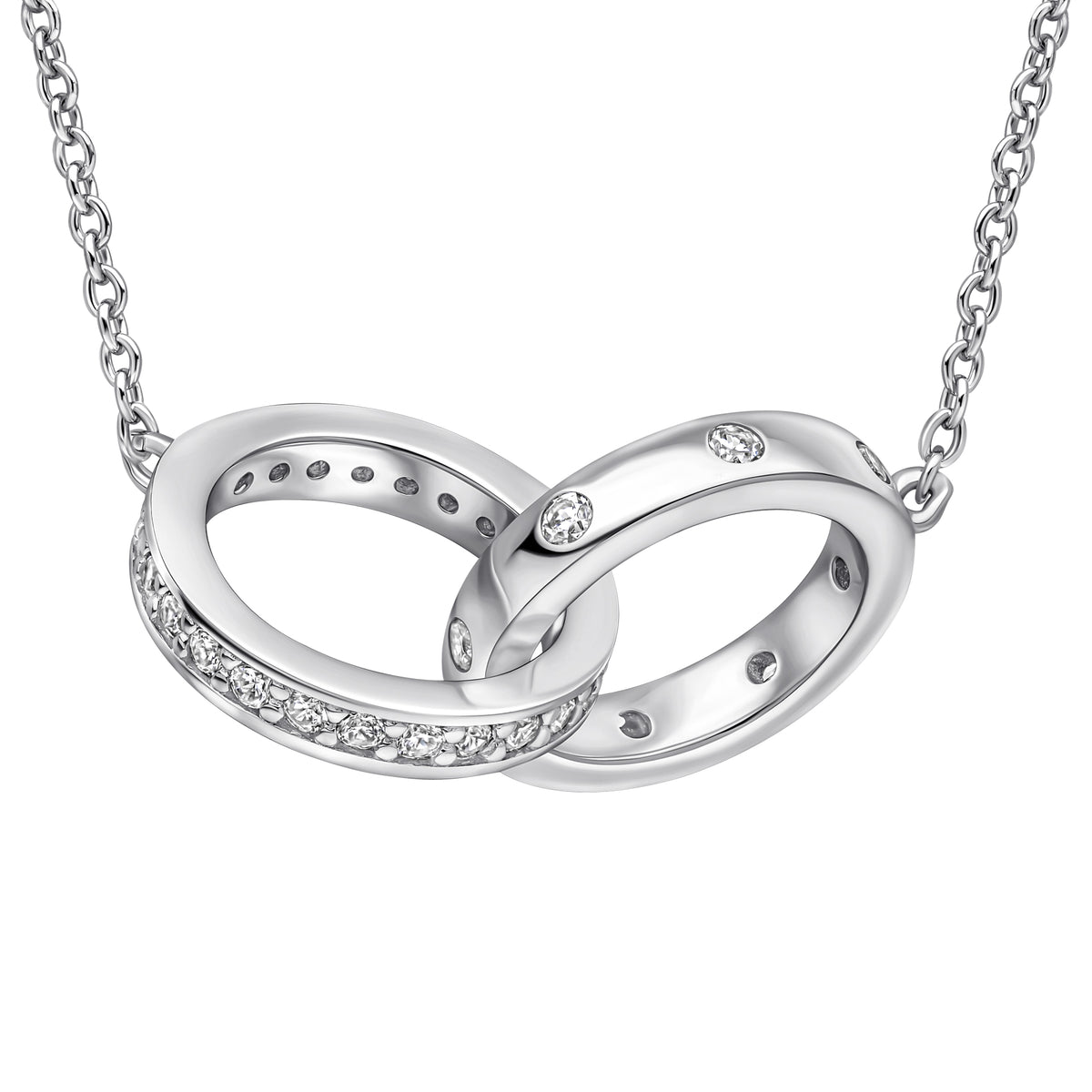 Interlocking Rings Necklace