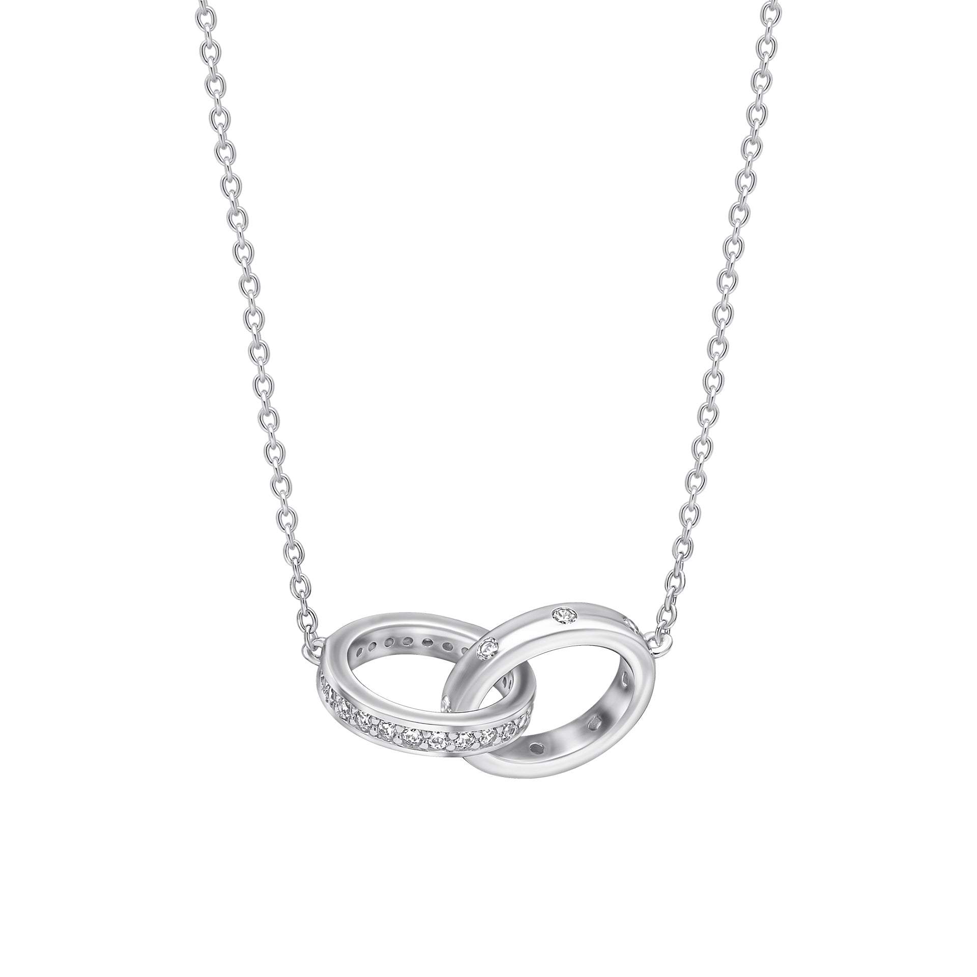 Interlocking Rings Necklace