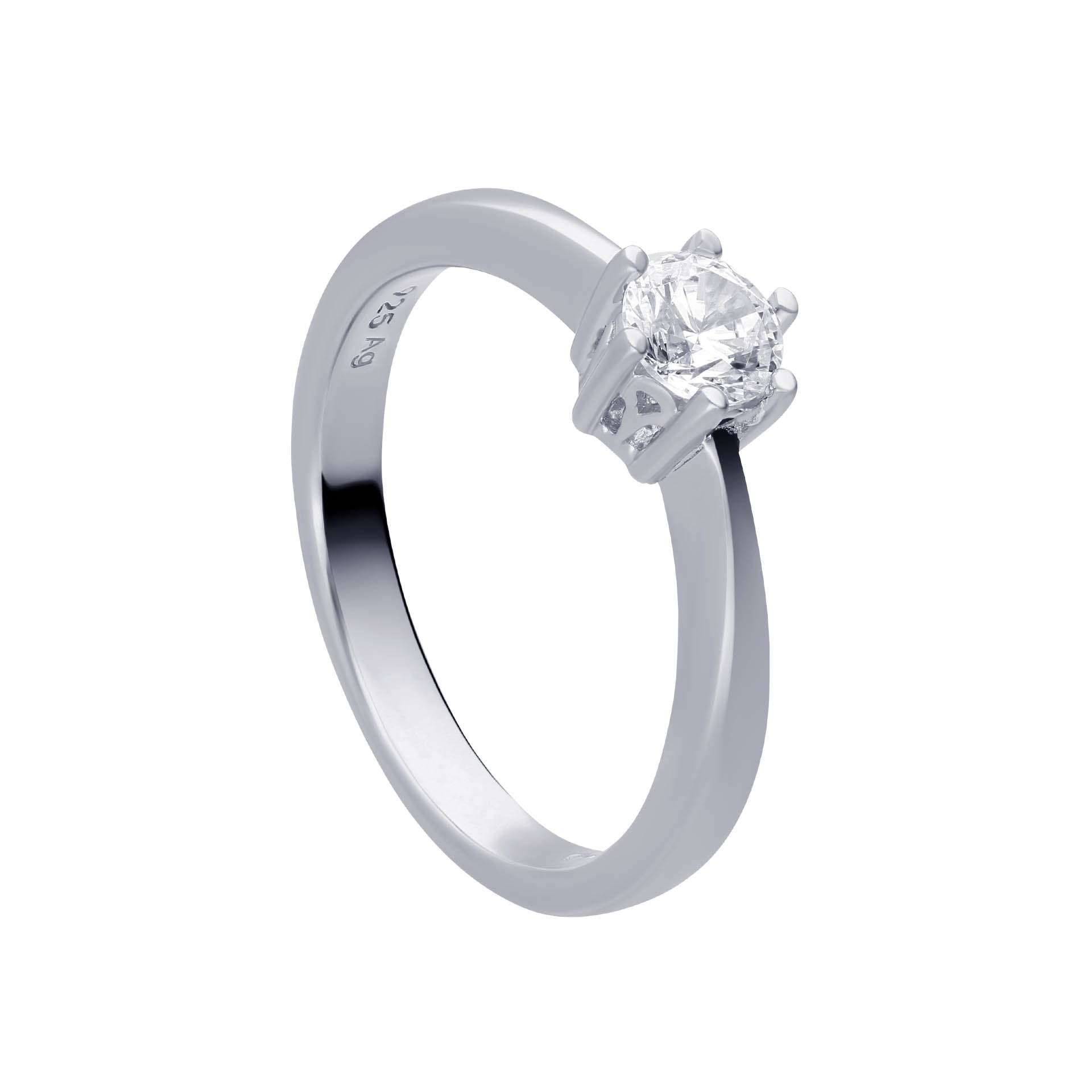 Six Claw Carat Ring