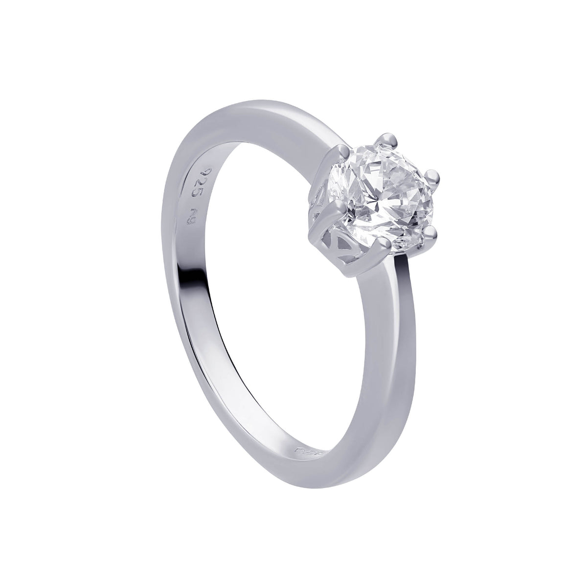 Six Claw Carat Ring
