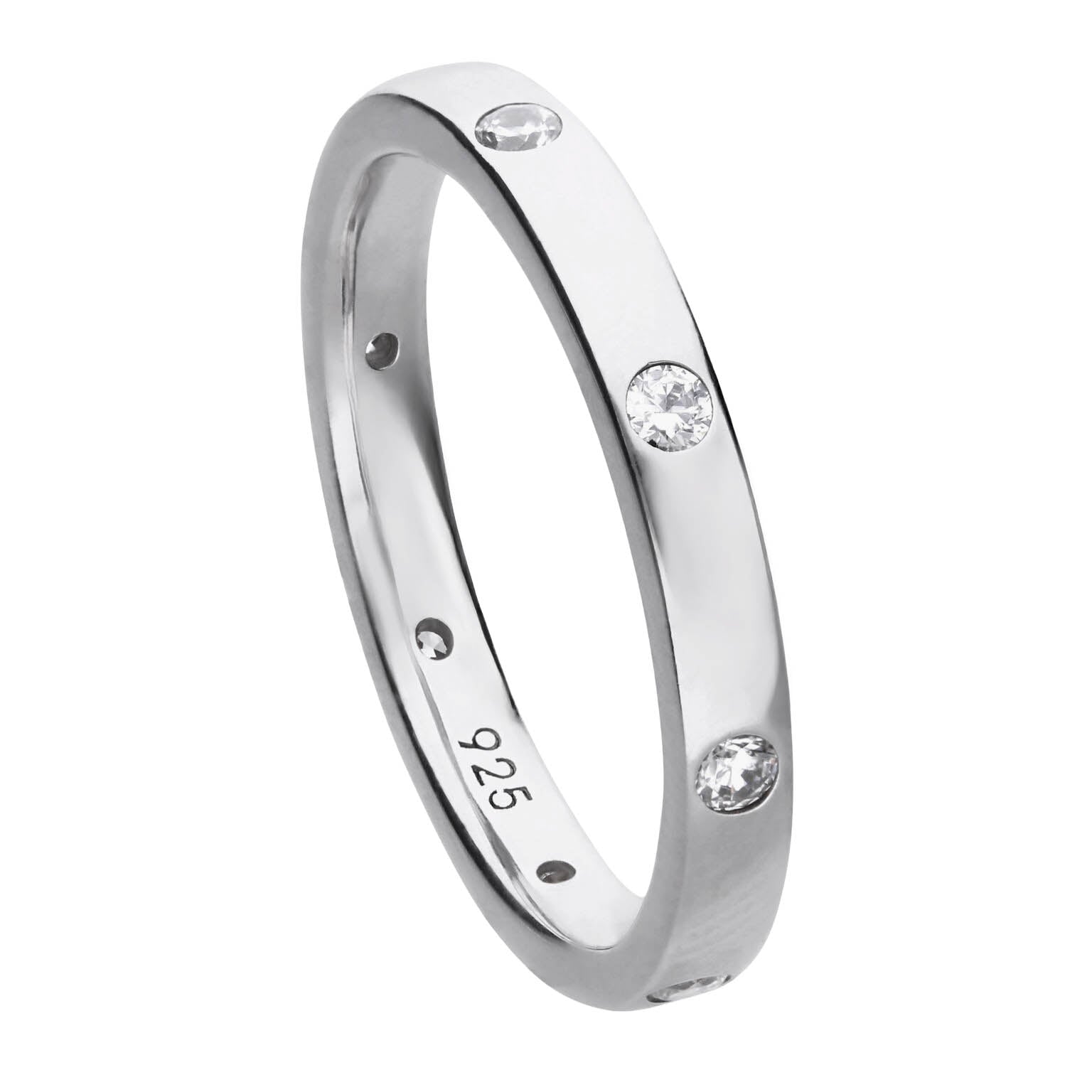 Station Set Band Ring