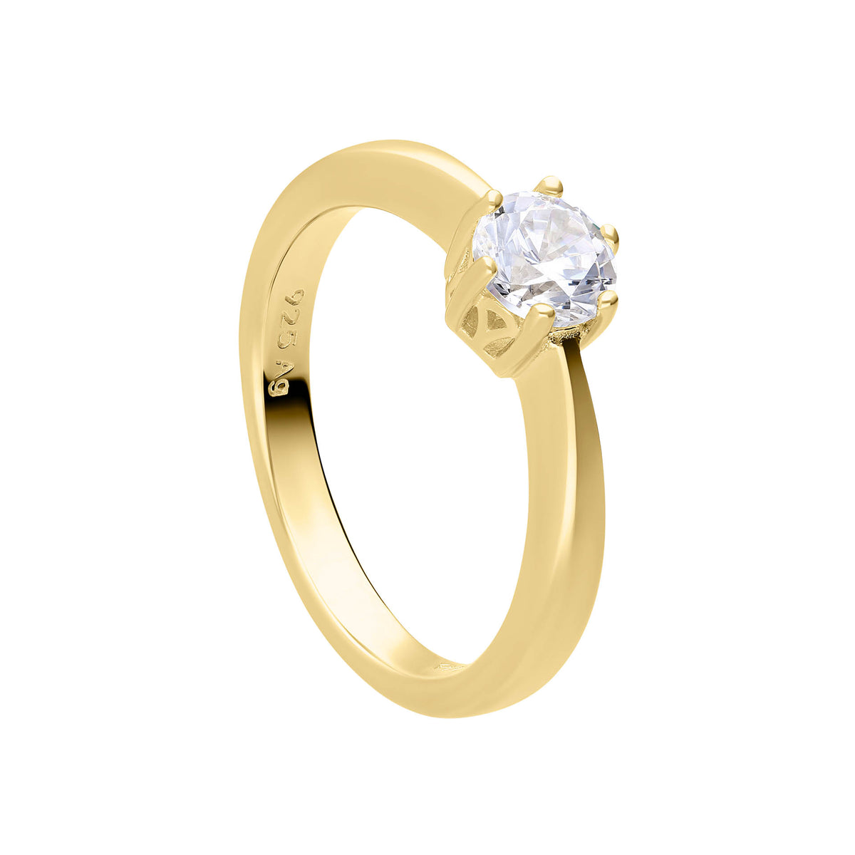 Six Claw Carat Ring